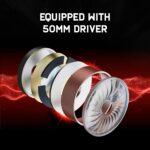 Redgear Cloak Wired RGB Wired Over Ear Gaming Headphones with Mic for PC - Image 2