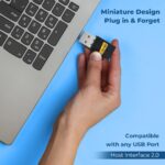 LAPAIR Wifi Adapter 300Mbps Nano USB 2.0 , Compact WiFi Dongle for Fast Internet, Compatible with Windows, Linux, Mac, 1-Year Warranty - Image 4